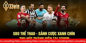 SBO Thể Thao - Sảnh Cược Xanh Chín, Thu Hút Thành Viên Tại 33WIN