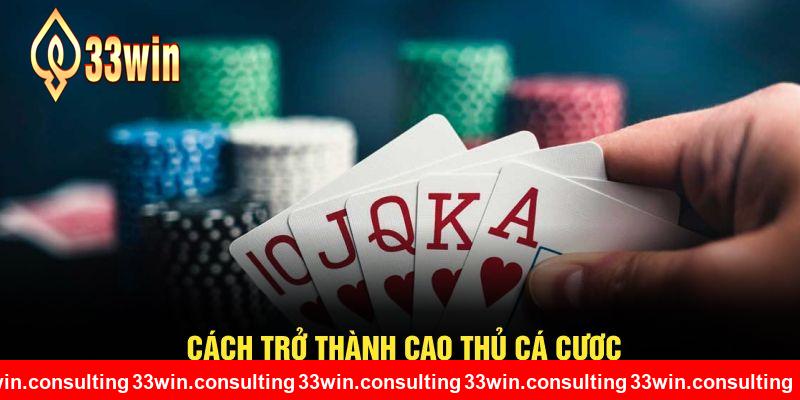 Cách trở thành cao thủ cá cược tại 33WIN  