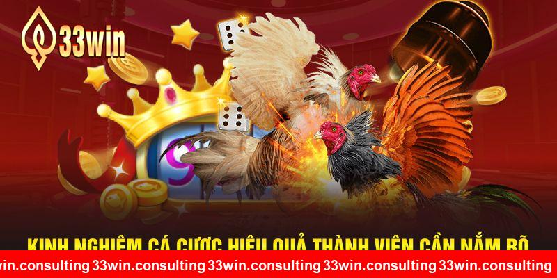 Kinh nghiệm cá cược hiệu quả tại 33WIN